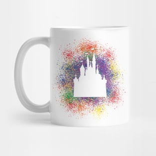 Castle Color Splash Mug